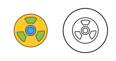 nucleare vettore icona