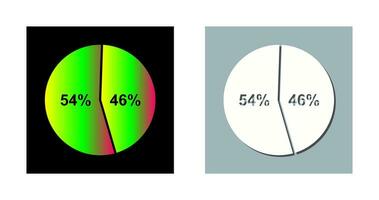 candidato statistiche vettore icona