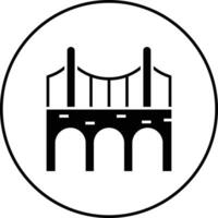 ponte costruzione vettore icona