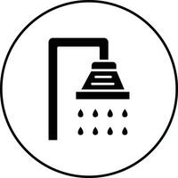 icona del vettore doccia