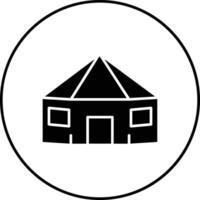 yurta vettore icona