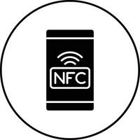 nfc vettore icona