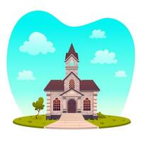 Chiesa, vettore illustrazione
