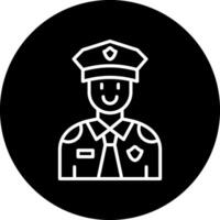 polizia vettore icona