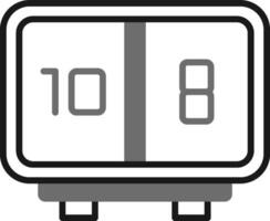 tabellone segnapunti vettore icona