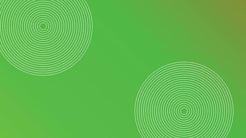 verde cerchio astratto sfondo vettore