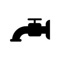 acqua rubinetto icona vettore design modelli