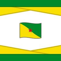 francese Guiana bandiera astratto sfondo design modello. francese Guiana indipendenza giorno bandiera sociale media inviare. francese Guiana vettore