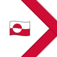 Groenlandia bandiera astratto sfondo design modello. Groenlandia indipendenza giorno bandiera sociale media inviare. Groenlandia cartone animato vettore