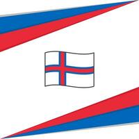 Faroe isole bandiera astratto sfondo design modello. Faroe isole indipendenza giorno bandiera sociale media inviare. Faroe isole design vettore