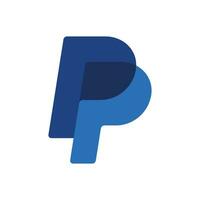 paypal logo, design vettore