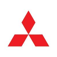 mitsubishi motori logo vettore