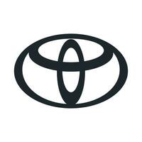 toyota logo, Giappone, macchine vettore