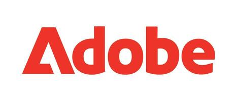 adobe logo, nuovo, 2023 vettore