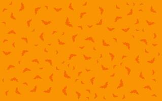 vettore senza soluzione di continuità modello di volante pipistrelli sagome su un' arancia sfondo
