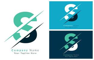 S lettera logo icona design concetto. vettore logo illustrazione