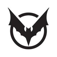 pipistrello ala logo vettore elemento