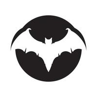 pipistrello ala logo vettore elemento