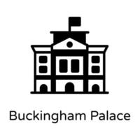 Buckingham London Palace vettore