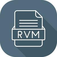 rvm file formato vettore icona