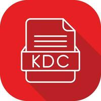 kcc file formato vettore icona