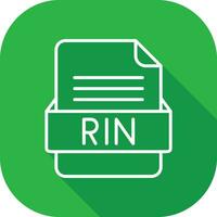 rin file formato vettore icona