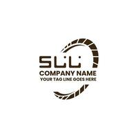 sll lettera logo vettore disegno, sll semplice e moderno logo. sll lussuoso alfabeto design