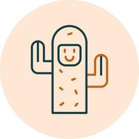 icona del vettore di cactus