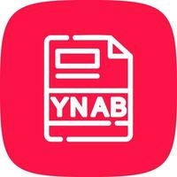 ynab creativo icona design vettore