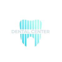 centro dentistico, dentista, logo vettoriale di stomatologia