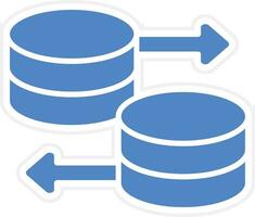 icona di vettore del database