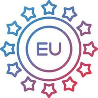 Unione Europea vettore icona