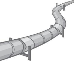 disegno dell'icona della conduttura vettore