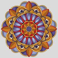 mandala arte illustrazione vettore