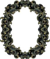 telaio ornamento Vintage ▾ classico elemento decorazione vettore