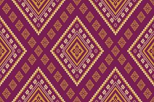 rosa tradizionale etnico modello paisley fiore ikat sfondo astratto azteco africano indonesiano indiano senza soluzione di continuità modello per tessuto Stampa stoffa vestito tappeto le tende e sarong vettore