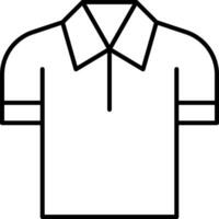 polo camicia icona per Scarica vettore