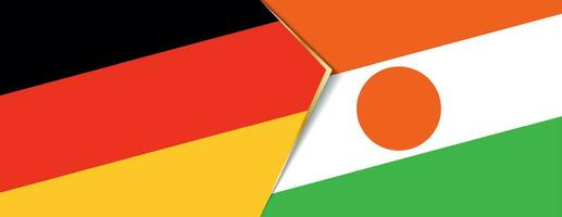 Germania e Niger bandiere, Due vettore bandiere.