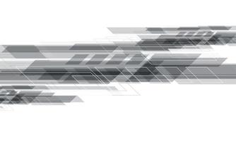 disegno creativo geometrico astratto grigio su bianco vettore