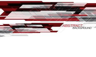astratto rosso nero velocità geometrico dinamico design creativo futuristico vettore