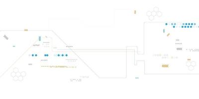 sfondo astratto business con dinamico. rete tecnologica vettore