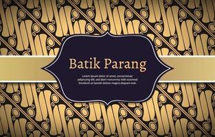 batik parang sfondo vettoriale