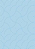 astratto cerchio linea sfondo illustrazione carta dimensione con blu colore. vettore
