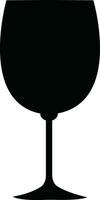 vino bicchieri icone impostato semplice simbolo di sbarra, ristorante. vario vino bicchiere piatto o linea vettore nero silhouette collezione per mobile concetto e ragnatela design.