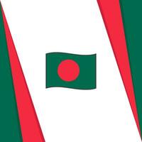 bangladesh bandiera astratto sfondo design modello. bangladesh indipendenza giorno bandiera sociale media inviare. bangladesh bandiera vettore