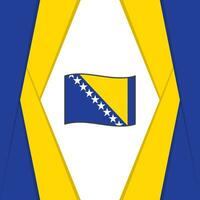 bosnia e erzegovina bandiera astratto sfondo design modello. bosnia e erzegovina indipendenza giorno bandiera sociale media inviare. bosnia e erzegovina sfondo vettore