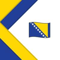 bosnia e erzegovina bandiera astratto sfondo design modello. bosnia e erzegovina indipendenza giorno bandiera sociale media inviare. bosnia e erzegovina illustrazione vettore