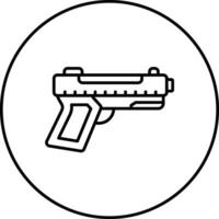 icona vettore arma da fuoco