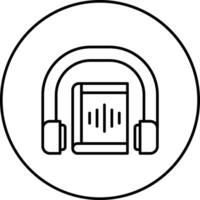 icona del vettore audiolibro