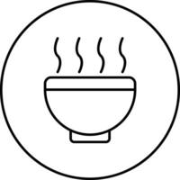 icona vettore zuppa